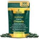 Biogenesis Bio Chlorella Mini Tablets – 300 Count (200mg) | Australian Grown | Rich in Chlorophyll, Vitamine & Minerals | Unterstützt Energie und Immunität | Vegan Mini Tablets