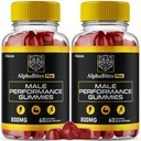 (2 Pack) Alpha Bites Gummies, Alphabites 7 in 1 Performance Blend Gummy Advanced Formula Vitamin Supplement, Alfa Bite Alfabites Maximum Strength Premium Support All Natural Ingredients (120 Ct)