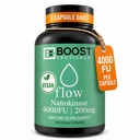Nattokinase 4000 Fu 200mg - Vegan No Stearates Glutenfrei - Pure Natural Blood Thinner & Blood Flow Supplement - 100 Kapseln / 100 Tage Versorgung