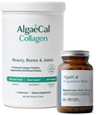 AlgaeCal Magnesium Relax™ - Chelated Magnesium with Ashwagandha for Sleep & Stress and AlgaeCal Collagen: 4 Clinically-Supported Peptides VERISOL®, FORTIGEL®, UC-II®, FORTIBONE®