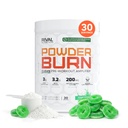 RIVAL NUTRITION Powder Burn Pre-Workout Energy Powder for Men and Women I Sour Candy, 30 Servings | Clean Ingredients I 3g L-Citrulline, 3.2g Beta-Alanine and 200mg Natural Caffeine Per Serving