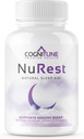 Aide naturelle au sommeil CogniTune pour adultes - Supplément d'aide au sommeil à base de plantes - Formule non somnolente avec mélatonine, racine valériane, baume citronné, camomille, GABA et plus