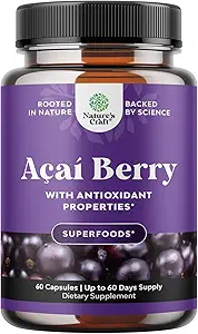 Natürliche Acai Berry Weight Loss Supplement Detox Produkte Antioxidans Superfood Cleanse und Brennen Fett verbessern Gesundheit Boost Energie und Verdauung