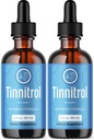 (2 Pack) Tinnitrol Drops - Original Tinnitrol Hearing Support Oral Formula Advanced Ear Daily Overall Health Wellness Premium Liquid for Auditory Wellness and Inner Ear Balance, 2 Bottles for 2 Months