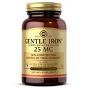 Solgar Gentle Iron 25mg, 90 Gemüsekapseln - Energie, Normale rote Blutzellenproduktion - Gentle on the Stomach - Non-GMO, Vegan, Glutenfrei, Dairy Free, Kosher - 90 Servierungen