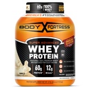 Body Fortress Super Advanced Whey Protein Powder, Vanille, Immununterstützung (1), Vitamine C & D Plus Zink, 3.9 lbs.