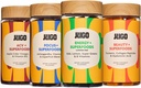 JUGO Superfoods Gummies Variety Pack – Fokus, Energie, Schönheit & ACV Gummis – Pflanzenbasierte, 100% vegetarisch, Glutenfrei – Unterstützt Geist, Körper & Verdauungsmedizin
