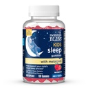 Mami's Bliss Kinder schlafen Melatonin Gummis, nicht Habit-Forming mit Keine künstlichen Farben, Flavors oder Gelatin - Alter 3 Jahre + - Erdbeer Flavor - 100 Schlafgummis