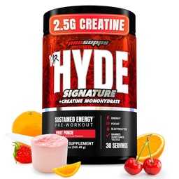 ProSupps Mr. Hyde Signature V2, Pre Workout Powder with Creatine, Beta Alanine & Caffeine - Performance, Energy & Endurance - Clean Fitness & Gym Supplements for Men & Women (Fruit Punch, 30 Servings)