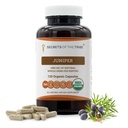 Geheimnisse der Tribe Juniper 120 Kapseln, 1000 mg, USDA Organic Juniper (Juniperus communis) Getrocknete Beere (120 Kapseln)
