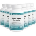 Blood Sugar Formula (6 Pack) Metabolic Support with Cinnamon, Banaba, Bitter Melon, Guggul, Licorice, Gymnema, Juniper, Alpha Lipoic Acid & Chromium | Made in USA, GMP Certified