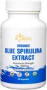 Blaue Spirulina Kapseln - bio - 1000 mg - 60 Kapseln