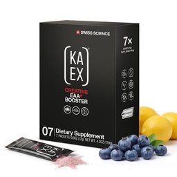 KA EX Creatine EAA+ Booster, 3-in-1 Performance Drink 7 Pack