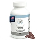 Hampton Distribution Cholesterol Support* 200mcg Cardiovascular & Heart Support with CoQ10 | Supports Healthy Cholesterol Balance & Arterial Health | 90 Count | Gluten-Free Heart Vitality Formula