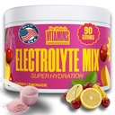 Dr. Price Elektrolyt-Mischung | Zuckerfreies Hydratationspulver mit 72+ Trace Minerals | Kein Zucker, schnellauflösende Elektrolyte Pulverpackungen | Kirsch-Lemonade, 90 Servierungen