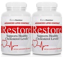 Restore - Unterstützt gesunde Cholesterin, Rote Hefe-Reis, Trauben-Säge, Folsäure für fortgeschrittene Lipid-Kontrolle, All-Natural Bio-Aktiven, Hilfe gesunde Cholesterin fördern (2)