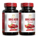 URIC Acid Cleanse Formula - Lower uric Acid Levels, antioxidants Supplement, Joint Support Supplement, uric Acid Supplement, Pomegranate, Turmeric - 2 Bottles 120 Capsules