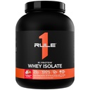 Rule 1 Proteins R1 Protein Whey Isolate, Strawberries & Crème, 76 Servings | 25g of Protein from Whey Isolates and Hydrolysate isolates for Workout Recovery and anytime use