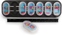 EQUADOSE Wöchentliche Pille Organizer, extra große 7-Tage Vitamin Jumbo-Gehäuse mit abnehmbaren Pods, überdimensionale Heilmittelträger für einfache Reise und tägliches Gesundheitsmanagement, Reisen-freundlich