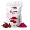 Beet Root Powder USDA Organic, Pure & Natural Beetroot Powder, Fine Blend for Smoothies, Juices, Lattes, Baking & Cooking, Pure Ingredient, Smooth Texture, 8 Oz