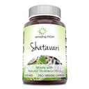 Erstaunlich Indien Natürliche Shatavari 500 Mg pro Servierung 250 Veggie Kapseln Ergänzung | Non-GMO | Gluten-Free