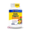 Enzymedica Kids Digest, Chewable Digestive Enzyme, Natürliche Frucht Punch Flavor, 60 Servierungen