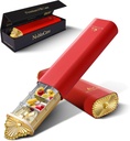 Premium Wöchentliche Pille Organizer, 7-Tage Kompakte Pille Case für Geldbeutel, Leichte Gold-Aluminium-Säule Box für Vitamine, Medizin, Beilagen, Luxus-Wellness-Geschenk