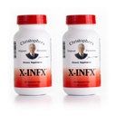 Christopher's Original Formeln X-INFX Formel, Natürliche Immununterstützung, 2 Pack, 100 Caps Jeder