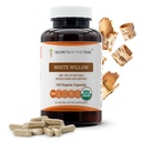 Secrets of the Tribe White Willow Capsules 800 mg USDA Organic White Willow (Salix Alba) Getrockneter Bark (120 Kapseln)