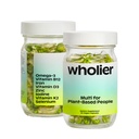Vollständiger pflanzliches Multivitamin Vegan Omega-3 DHA EPA, Vitamin D, B12, Zink, Vitamin K2, Eisen, Jod, Selen.