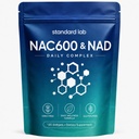 Nac600 & NAD Daily Complex, 120 Softgels | NAC 600mg Per Serving, Antioxidant Support, Glutathione Support, Daily Cellular Wellness Formula, Non-GMO, Gluten-Free