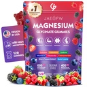 Magnesium Glycinate Gummies 1000mg – High Absorption Magnesium Complex with CoQ10, Vitamin D3 & B6 – Sugar Free Magnesium Gummies for zzZ, Focus & Relaxation, for Women, Men & Kids Mixberry