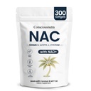 NAC 600mg & NAD Daily Complex with Coconut Oil & N-Acetyl Cysteine for Antioxidant & Immune Support, Vegan, Non-GMO, Gluten Free, 300 Softgels