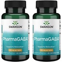 Swanson Amino Acid Pharmagaba 100 Milligrams 60 Chwbls (2 Pack)