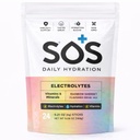 SOS Hydration Electrolyte Powder Drink Mix | Low Sugar | Rapid Rehydration | Keto Friendly | Rainbow Sherbet
