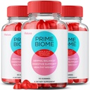 (3 Pack) Prime Biome Gummies Gummys with Advanced Strength for Overall Health & Wellness Support, Prime Bio Premium Formula for Maximum Energy, Primebione Gummi Supplement Reviews (180 ct)