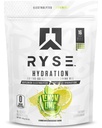 RYSE Hydration Electrolyte Powder Drink Mix Packets - Lemon Lime - Sugar-Free Full Spectrum Electrolytes with Essential Vitamins, Taurine and Choline for Rehydration - 16 Serving Sticks