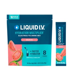 Liquid I.V. Hydration Electrolytes, Guava, 16 Count