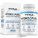 Hydrogen Water Tablets with Electrolytes | 12 PPM Molecular H2 Tablets for Drinking Water | Effervescent Hydrogen Water Tabs with Magnesium, Sodium, & Potassium (90 Count)