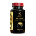 Brain Memory Supplements - Brain Focus Formula, Enhance Memory, Concentration & Mental Clarity, Supports Healthy Brain Function, Memory & Immunitty - 1 Bottle 60 Capsules