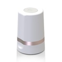Fullicon Electric Pill Crusher, One Touch Grinding, Fine Powder, Rose Gold | Handles Uncoated Pills or Vitamins, Won't Slide or Spill, Safe Blade, Cordless for Travel, Stylish
