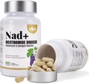 VEV NAD Ergänzung Kapseln - Nicotinamid Riboside, Multi-Collagen,CoQ10 -NAD Ergänzung für Haut - 60 Kapseln*2