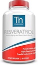 Trusted Nutrients Resveratrol Supplement - Gesunde Alterung und Herz-Gesundheit Mischung – mit Trans Resveratrol, Grape Seed Extract, Acai Berry und Maqui Berry – 1000 mg 180 Kapseln