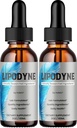 Lipodyne – Natural Liquid Dietary Blend for Daily Health Support (2 Bottle - 2 Month Supply)