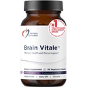 Designs für die Gesundheit Gehirn Vitale - Unterstützt Fokus, Gedächtnis und Stress mit Nootropic Blend von Cholin, Citicolin, Phosphatidylserin, Ginkgo Biloba und Alpha GPC - Glutenfrei, Vegan (60 Kapseln)