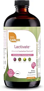 Zahler Lactivate, Lactation Support Supplement zu erhöhen Muttern Milch Qualität und Quantität, Alle natürlichen Stillflüssigkeit Formel mit Fenugreek, Certified Kosher Postnatal Vitamin, 16oz