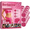 GLPLUS-1 Patches, Berberine Patches for Women & Men, Moringa Berberine Patch, 10-in-1 Nano Patch, 8-Hour Long-Lasting Formula Support with L-Glutamine, Moringa, Pomegranate and Cinnamon,90Pcs