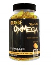 KONTROLLED LABS Orange Oximega Fish Oil Supplement 120 Softgels, EPA und DHA, 2000mg Omega- 3 Fettsäuren, Citrus-Flavor, Burpless Softgels