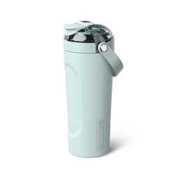 BrüMate MultiShaker Blender Shaker Bottle | 100% Leakproof Insulated Stainless Steel | Pre Workout and Protein Shaker Bottle for the Gym | 25oz (Blue Agave)