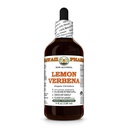 Lemon Verbena (Aloysia Citriodora) Dry Leaf Glycerite, All Natural, Vegan, Lab Tested Alcohol-Free Liquid Extract - 4 fl.oz